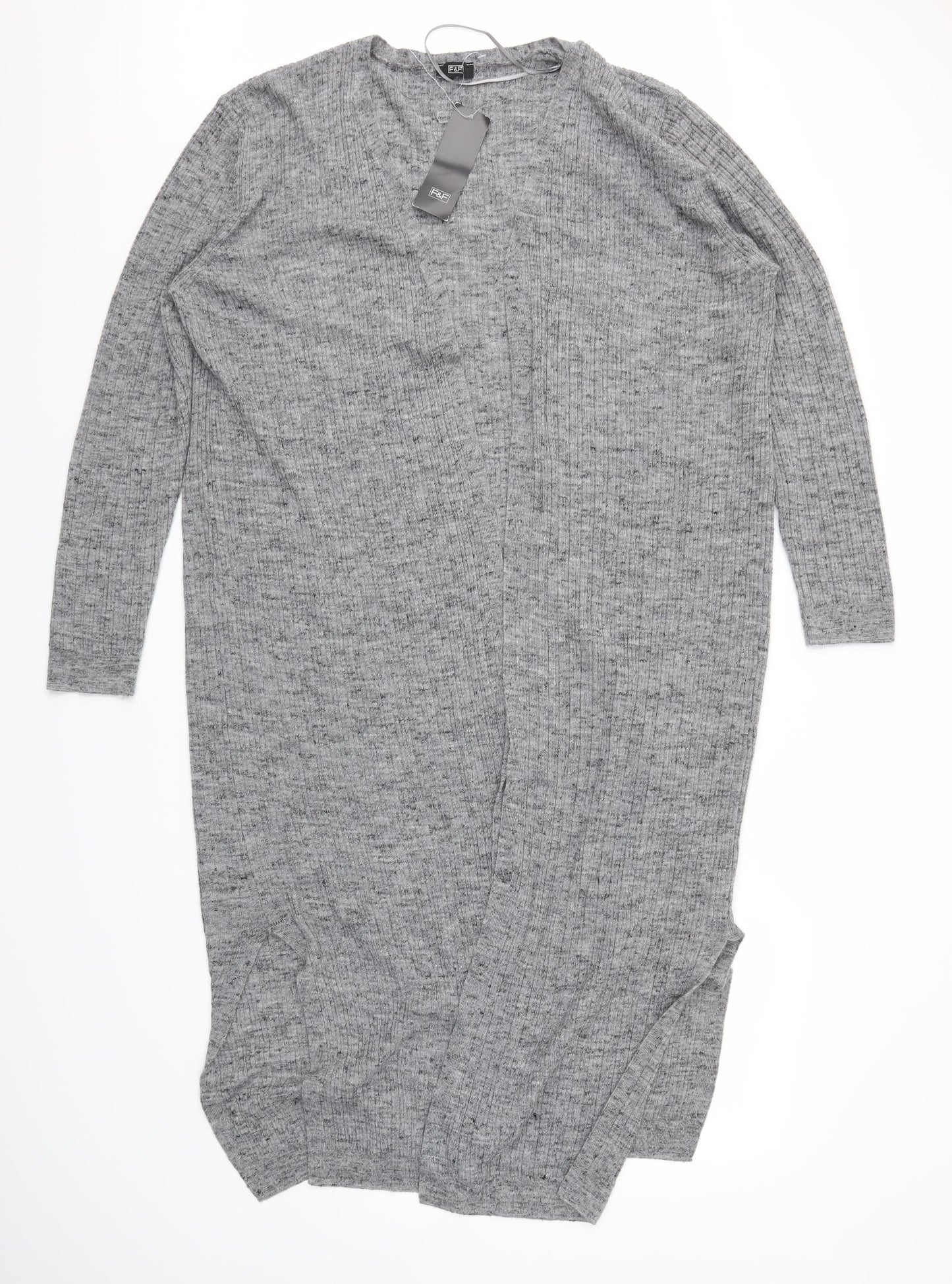 F&F Womens Grey   Wrap Jumper Size XL