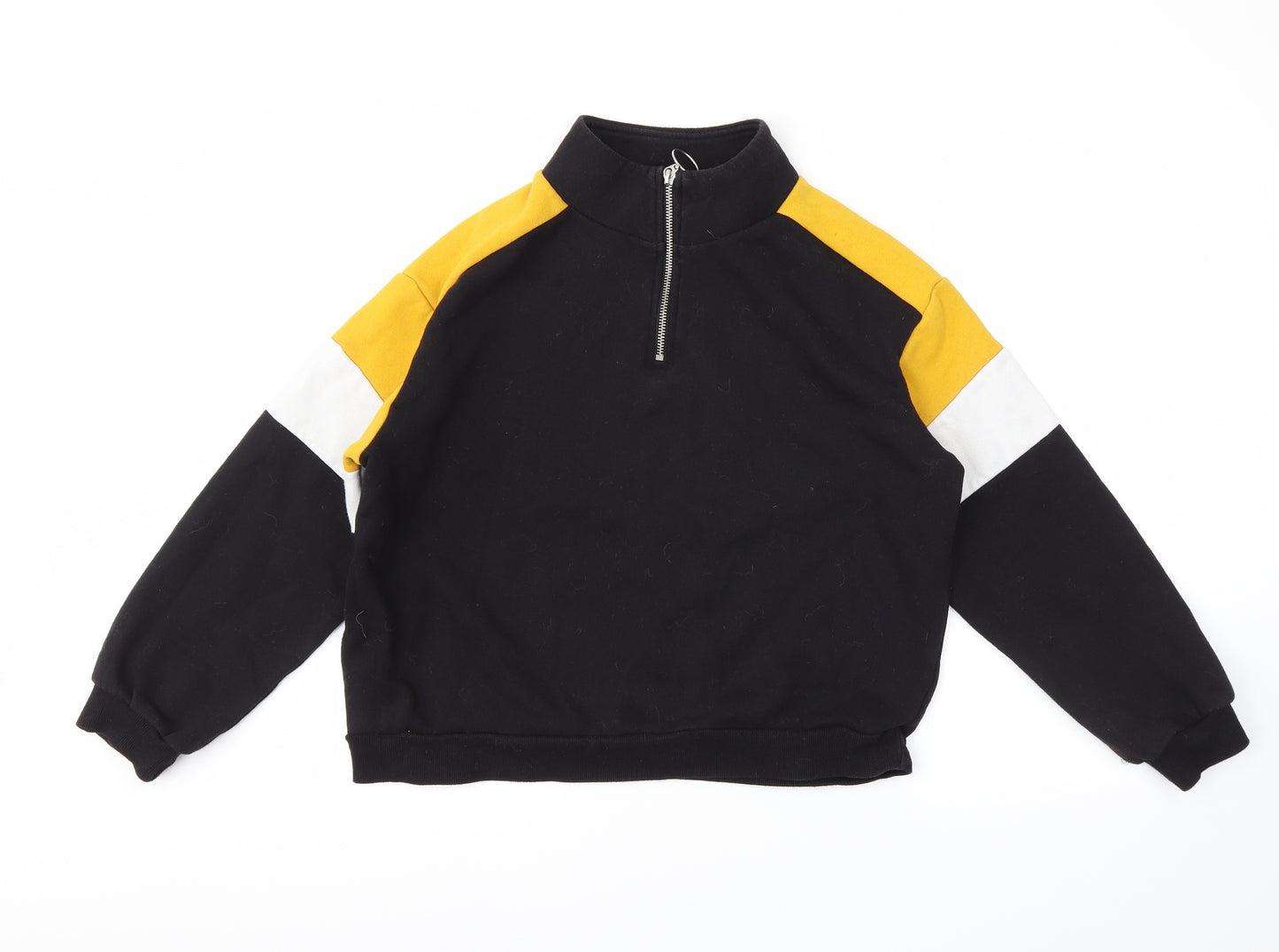 H&M Womens Black   Pullover Sweatshirt Size S