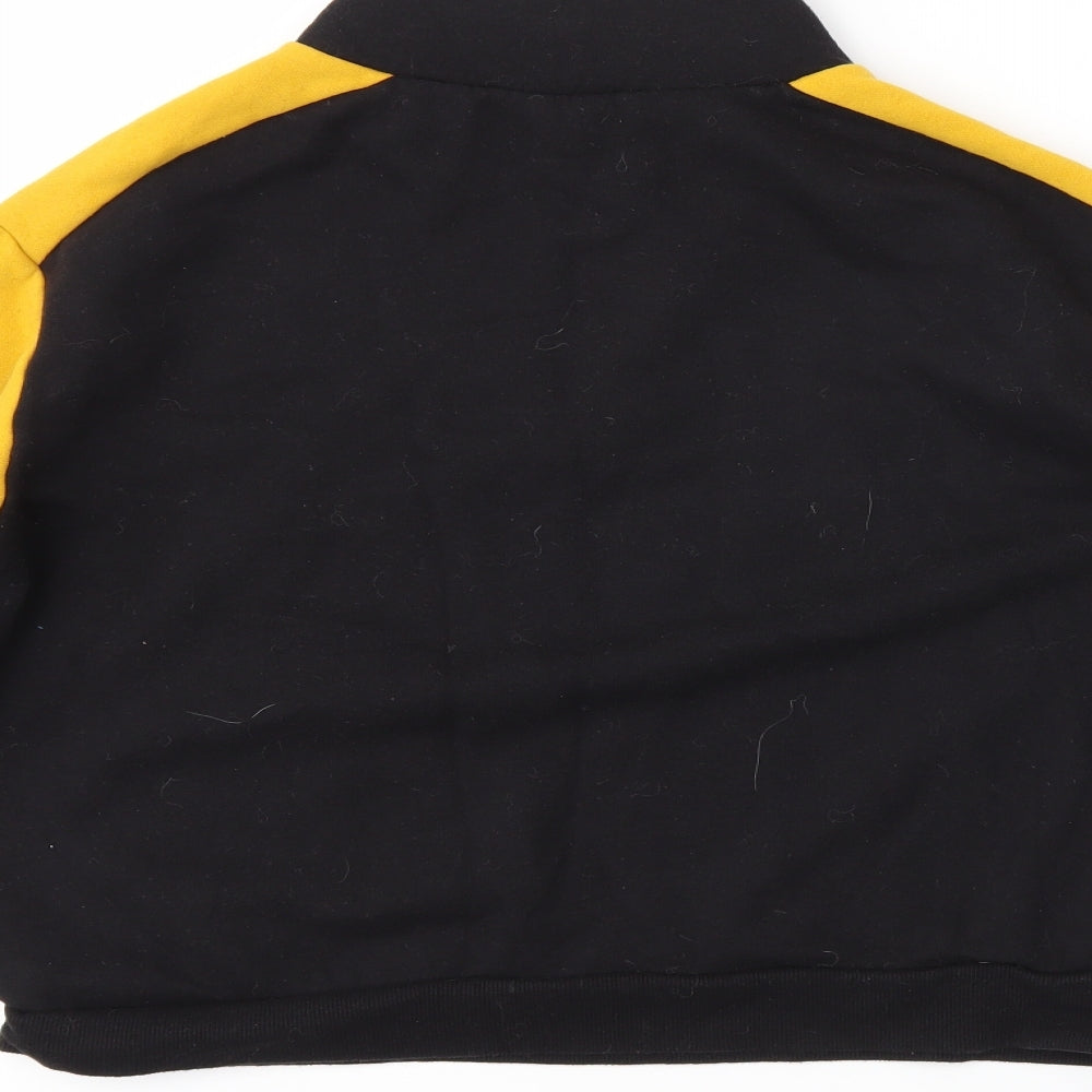 H&M Womens Black   Pullover Sweatshirt Size S