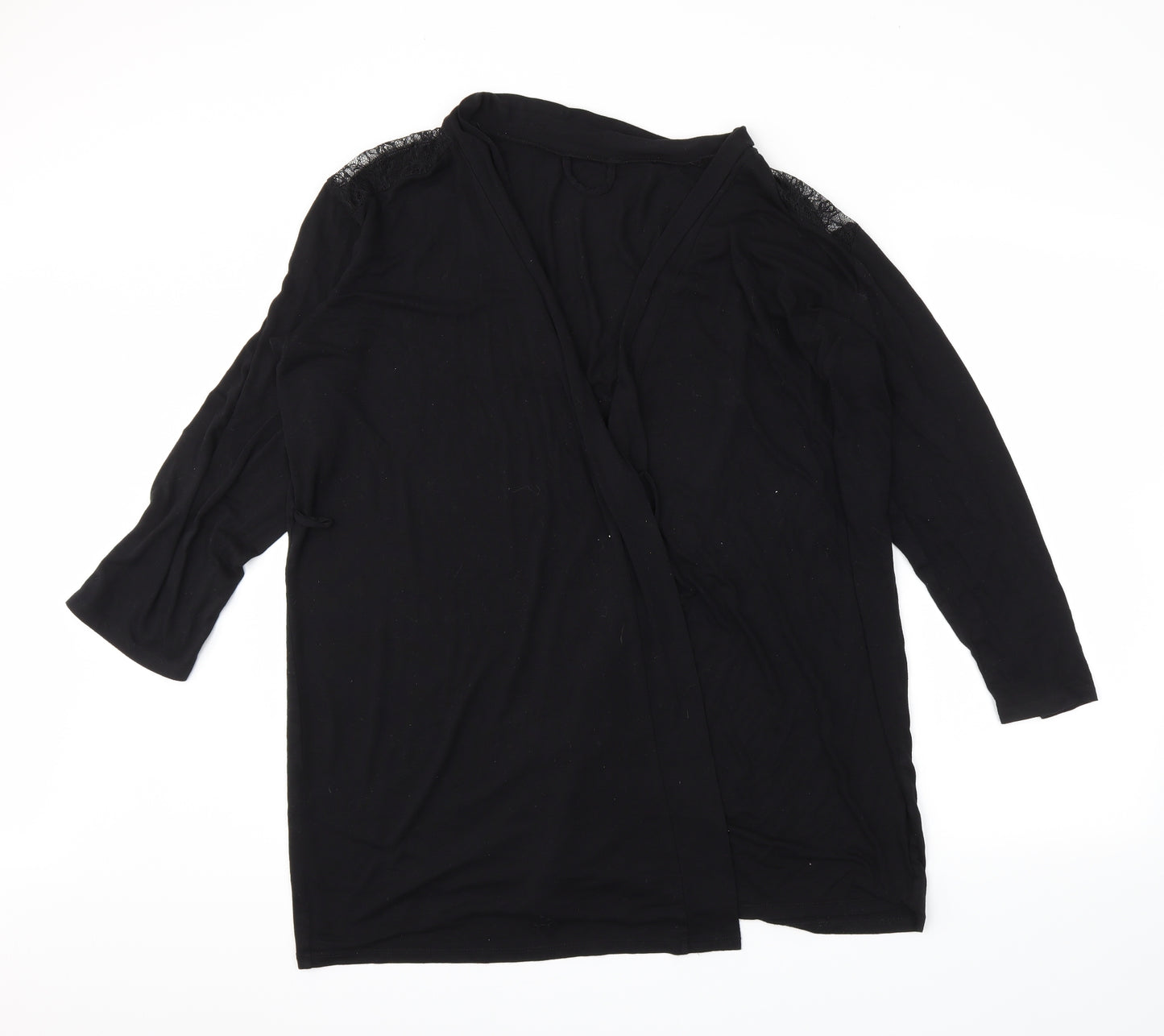George Womens Black   Wrap Jumper Size 12