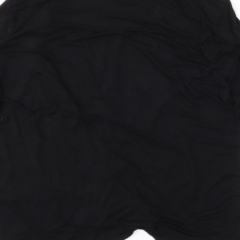 George Womens Black   Wrap Jumper Size 12