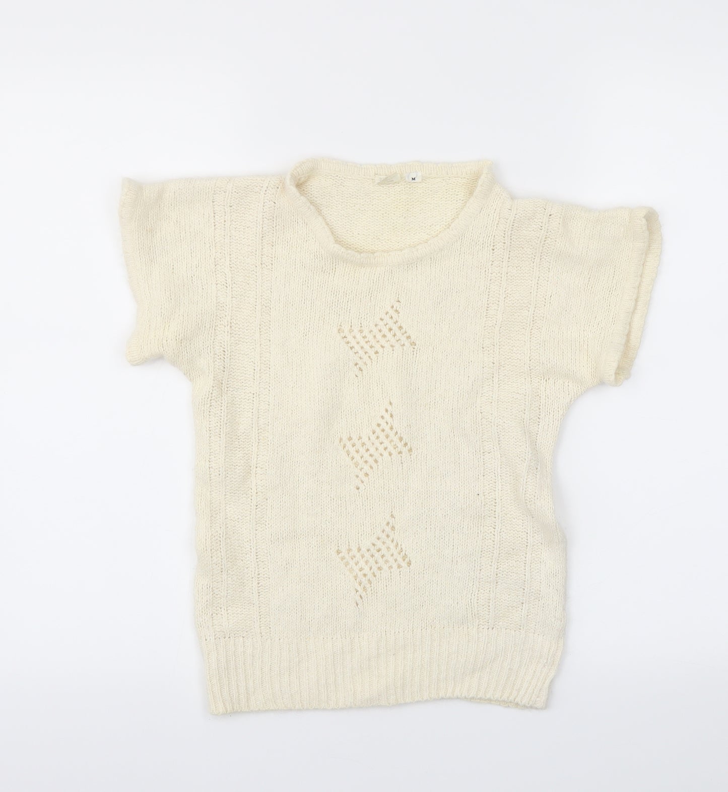 Preworn Womens Ivory   Pullover Jumper Size M