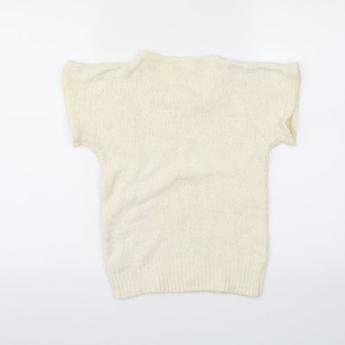 Preworn Womens Ivory   Pullover Jumper Size M