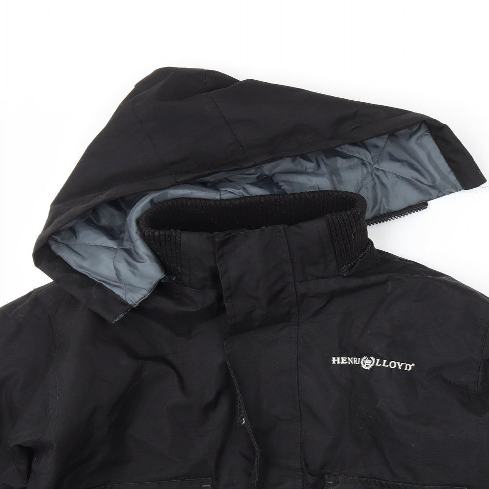Henri Lloyd Mens Black   Jacket Coat Size S