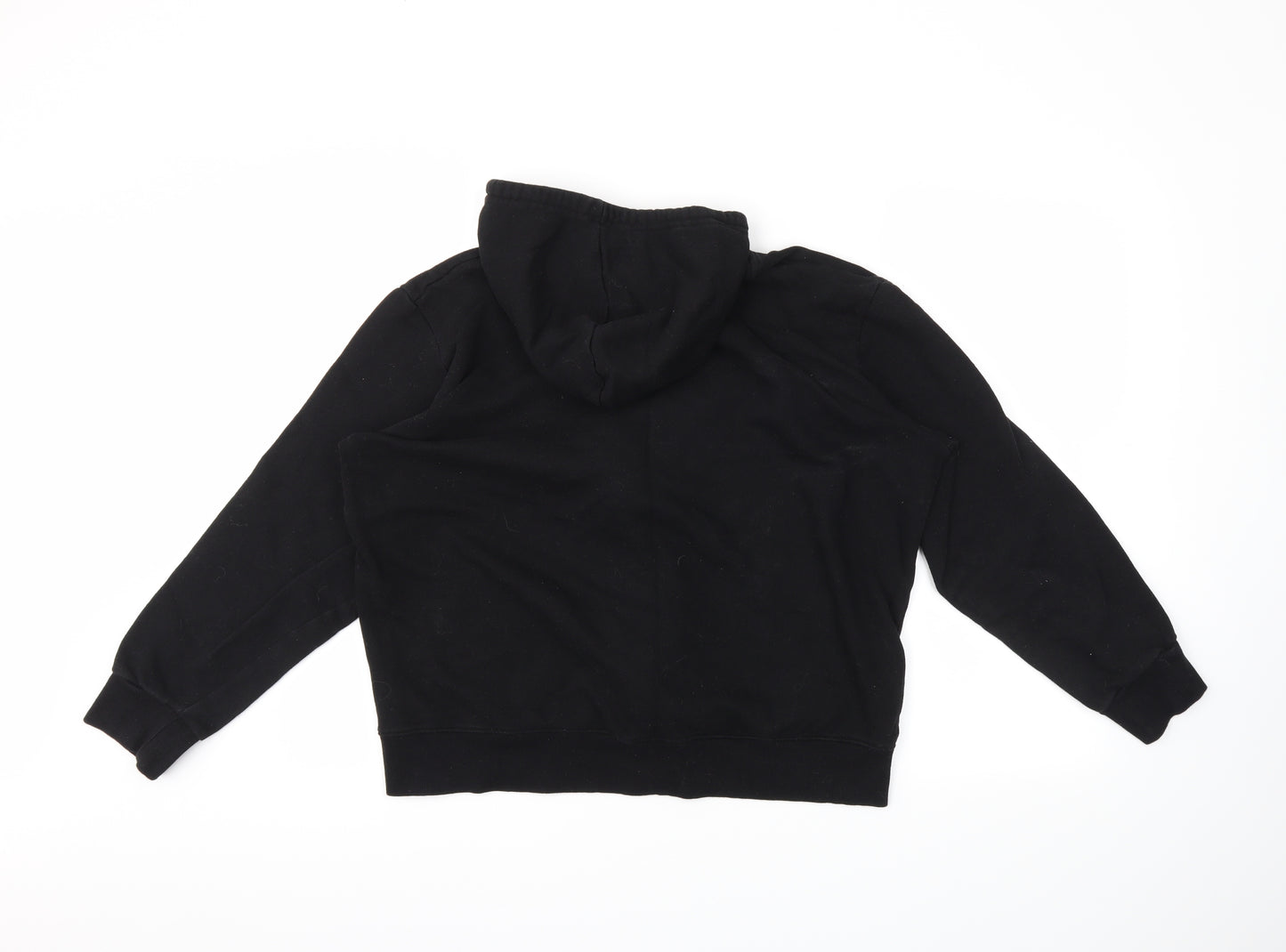 finest made clothing  Mens Black   Full Zip Hoodie Size L