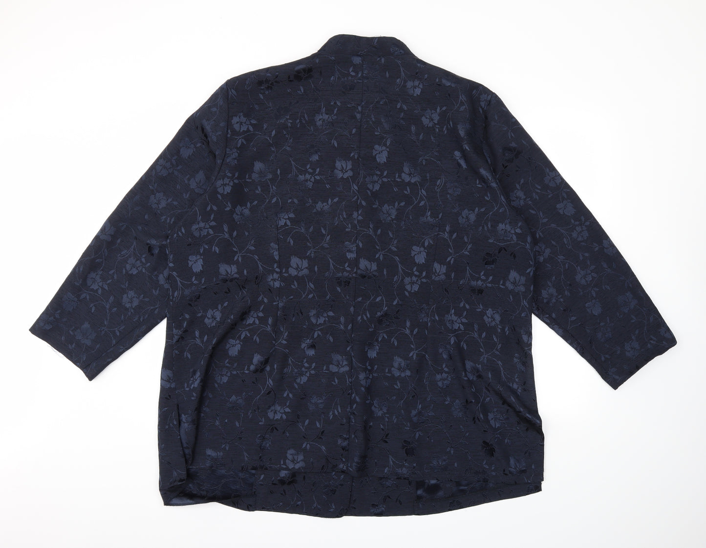 essence Womens Blue   Jacket  Size 2XL