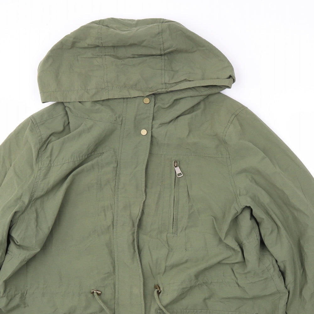 geogre Womens Green   Parka Coat Size 18