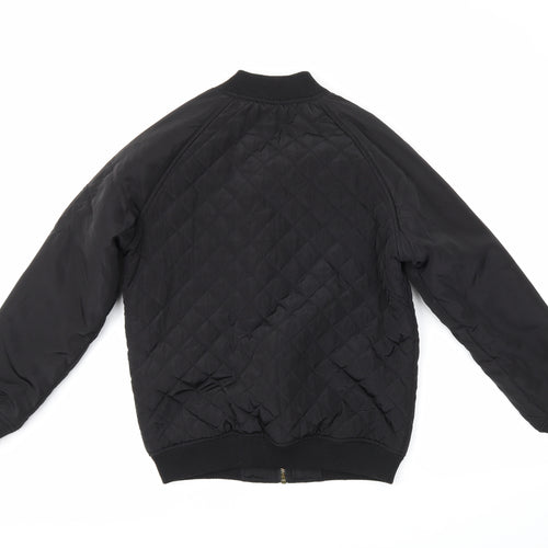 newlook Womens Black   Varsity Jacket Coat Size 10