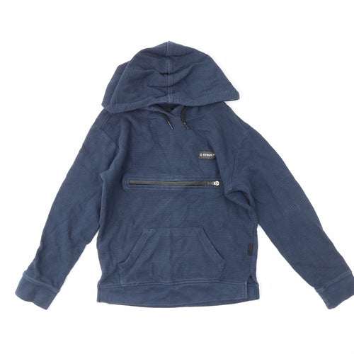D/STRUCT Boys Blue   Pullover Hoodie Size 9-10 Years