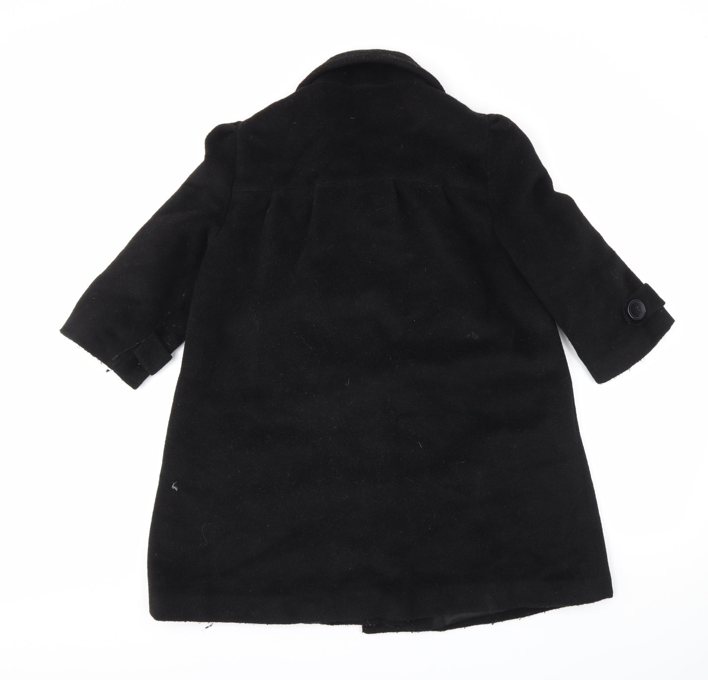 atmospher Womens Black   Overcoat Coat Size 12