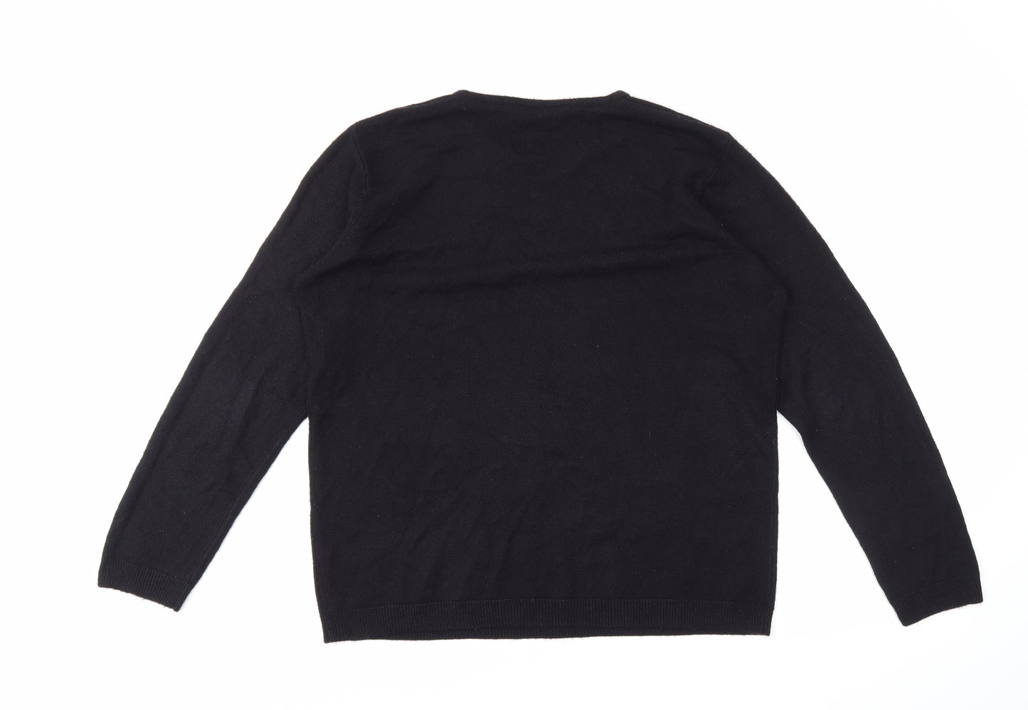 Instyle Womens Black   Pullover Jumper Size M