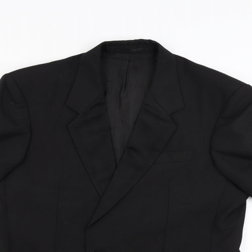 Preworn Mens Black   Jacket Blazer Size 40