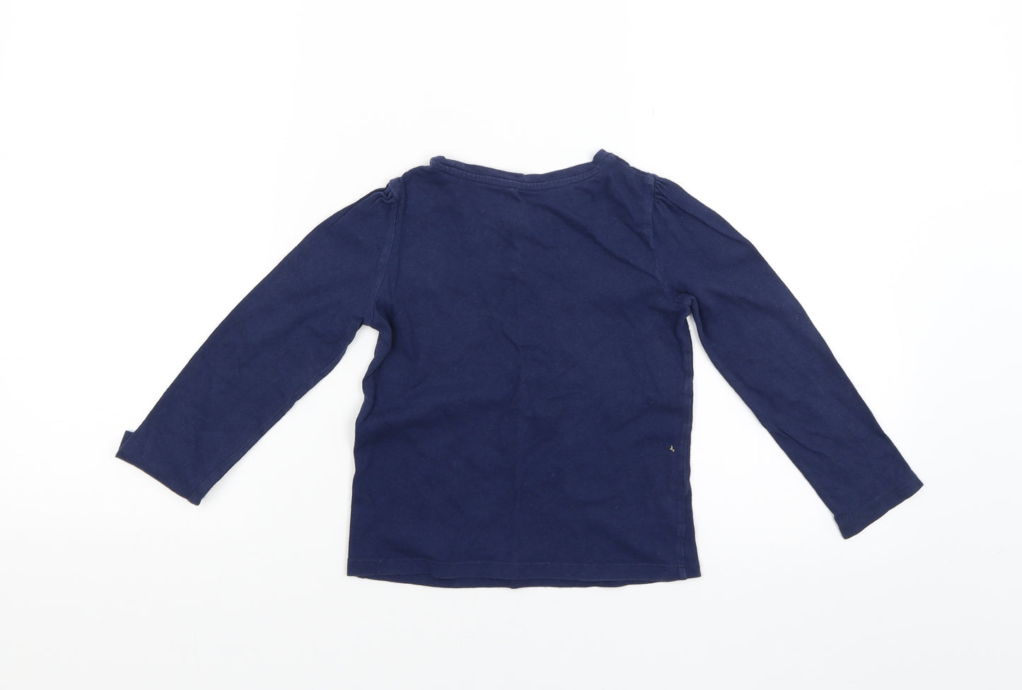 Baby GAP Girls Blue   Basic T-Shirt Size 4 Years