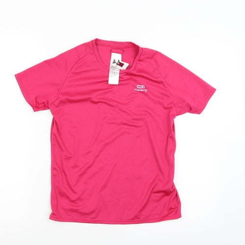 Kalenji Girls Pink   Pullover T-Shirt Size 12 Years