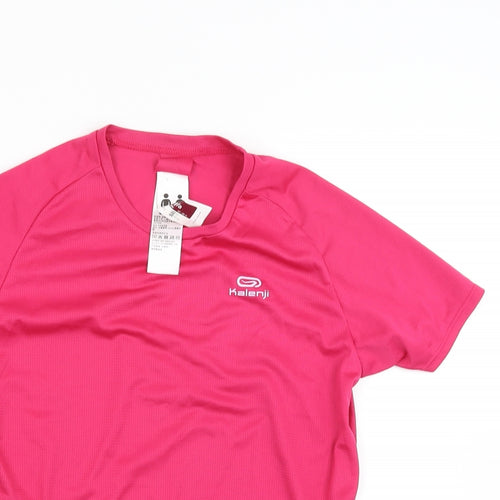 Kalenji Girls Pink   Pullover T-Shirt Size 12 Years