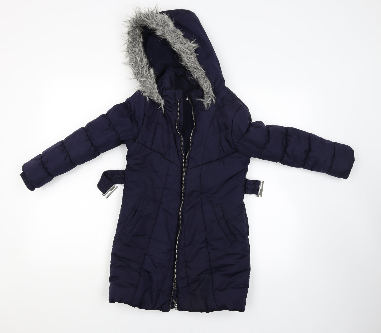 bluezoo Boys Blue   Jacket Coat Size 7-8 Years