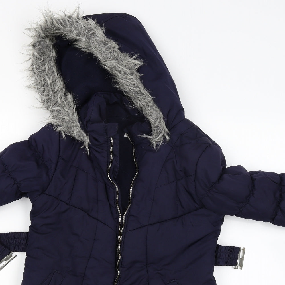 bluezoo Boys Blue   Jacket Coat Size 7-8 Years