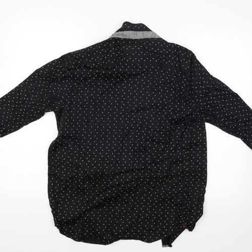 best legend Womens Black   Basic Button-Up Size 12