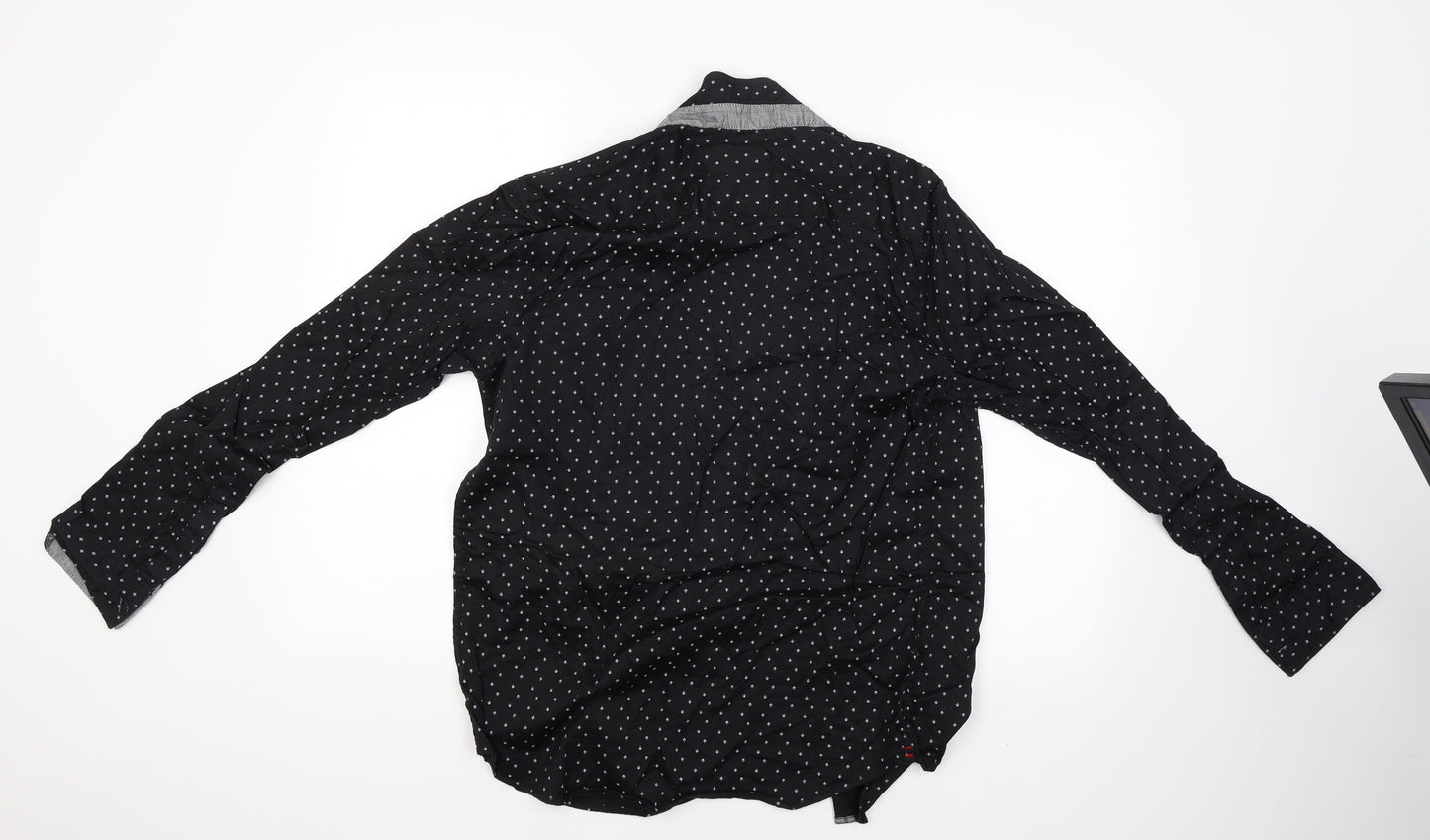 best legend Womens Black   Basic Button-Up Size 12