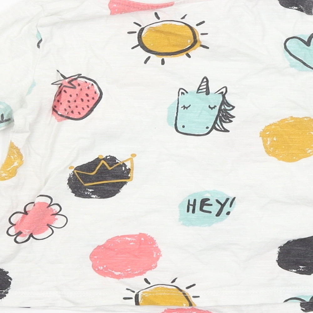 F&F Boys White   Pullover T-Shirt Size 12-18 Months