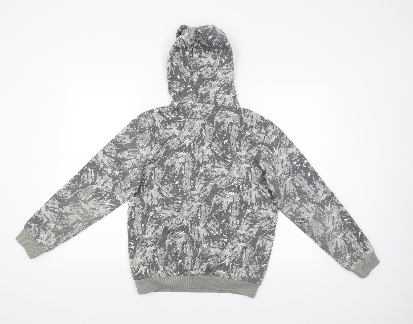 McKenzie Boys Grey Camouflage  Pullover Hoodie Size 13 Years