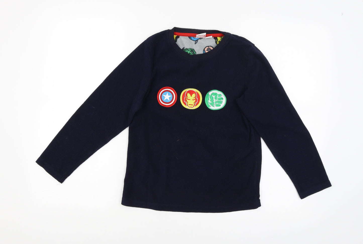 Primark Boys Blue   Pullover Jumper Size 9-10 Years  - Marvel Comics