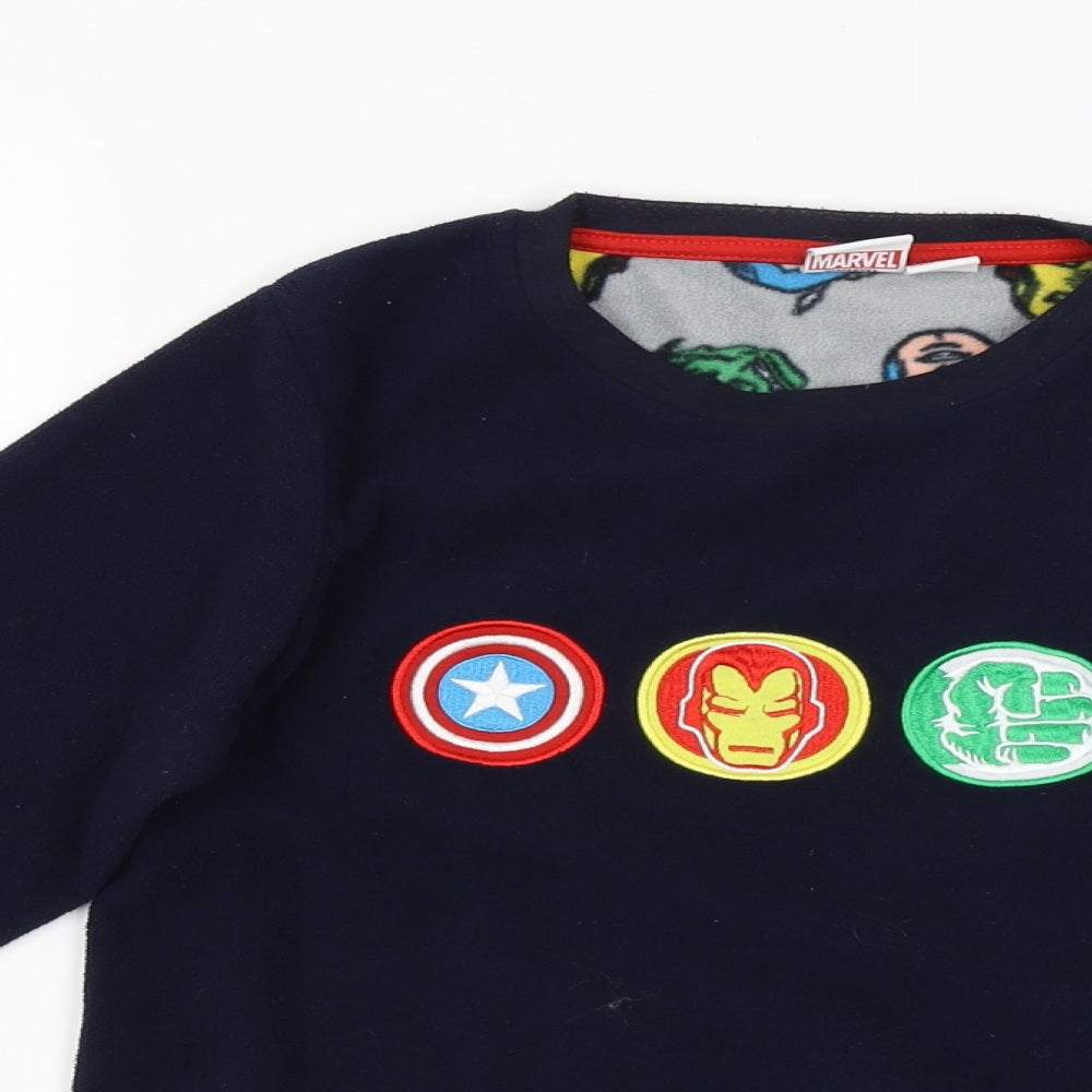 Primark Boys Blue   Pullover Jumper Size 9-10 Years  - Marvel Comics