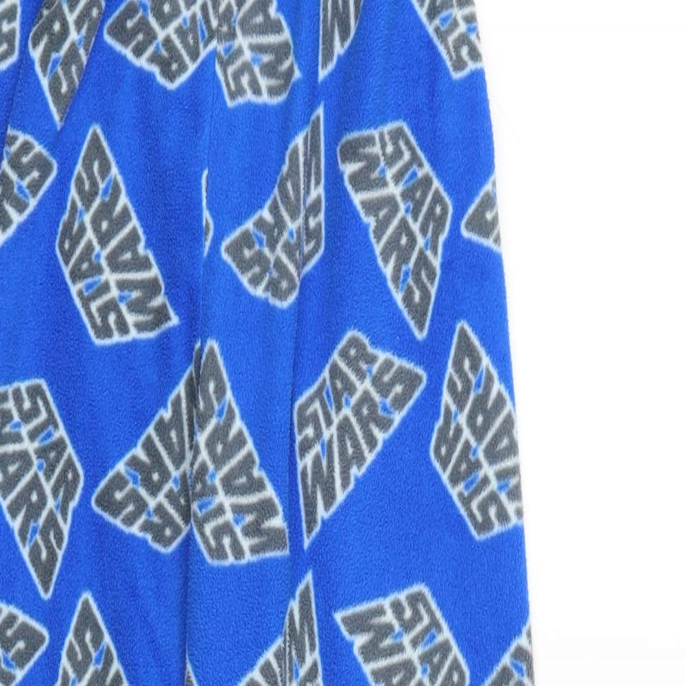 Primark Boys Blue Solid   Pyjama Pants Size 10-11 Years  - star wars