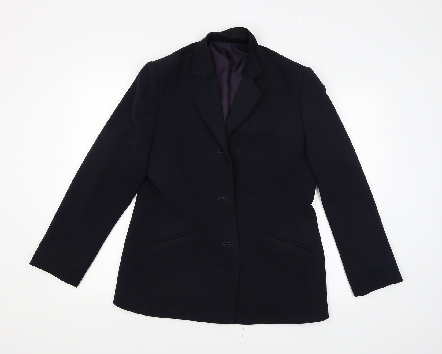 Wardrobe Womens Blue   Jacket Blazer Size 14