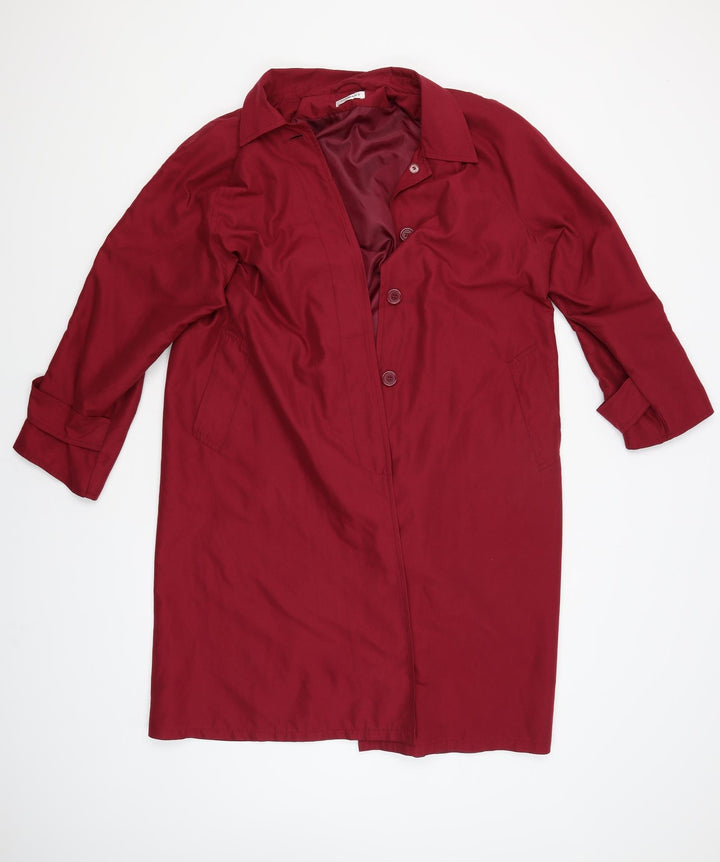 Damart Womens Red Jacket Size 12
