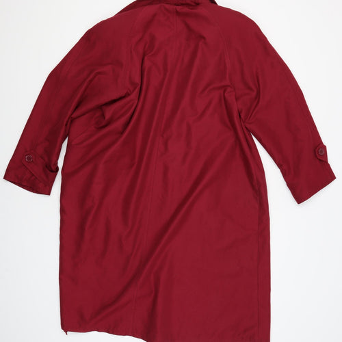 Damart Womens Red   Jacket  Size 12
