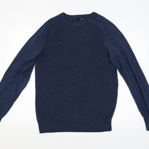 George Mens Blue   Pullover Jumper Size M