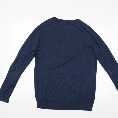 George Mens Blue   Pullover Jumper Size M