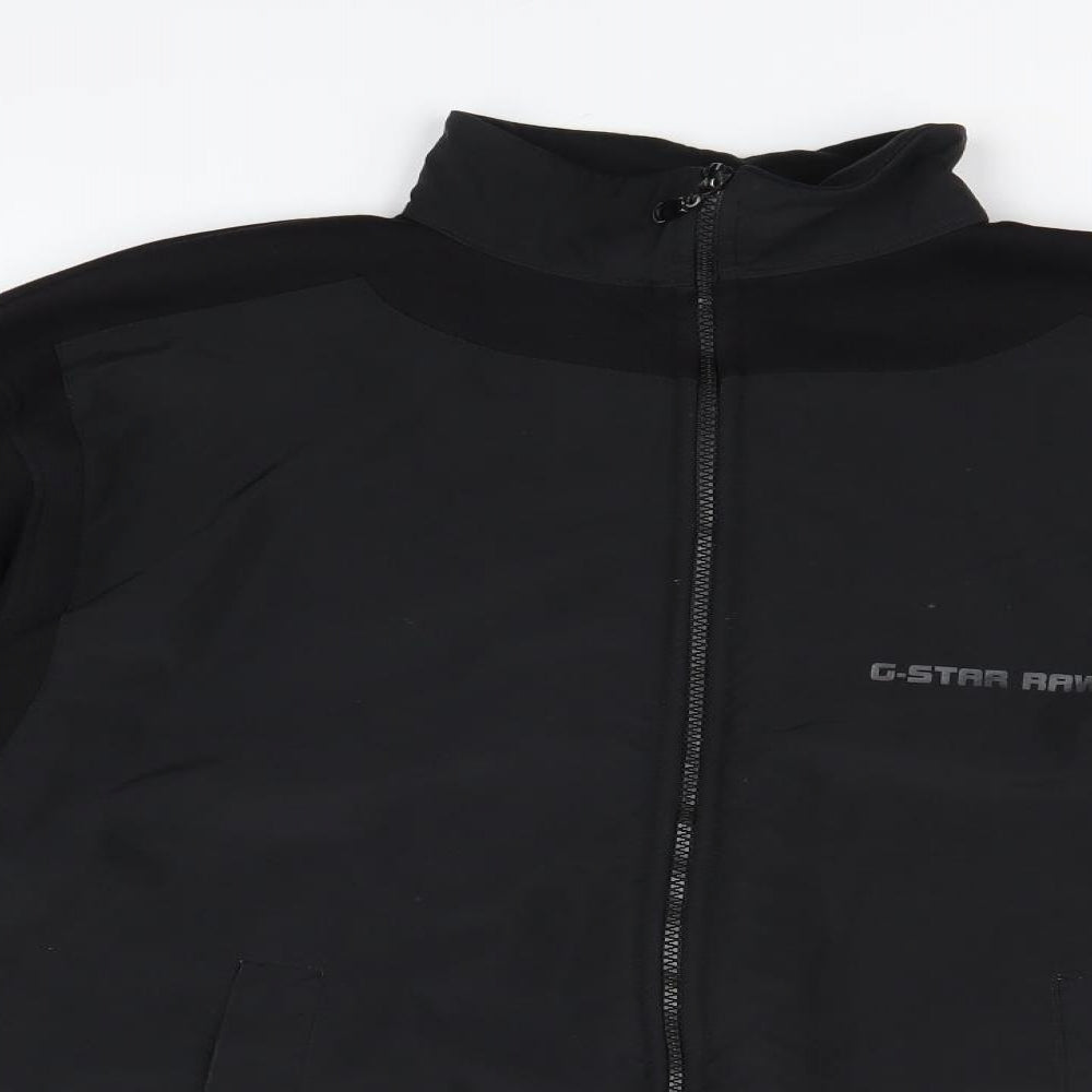 G STAR RAW Mens Black   Pullover Sweatshirt Size XL