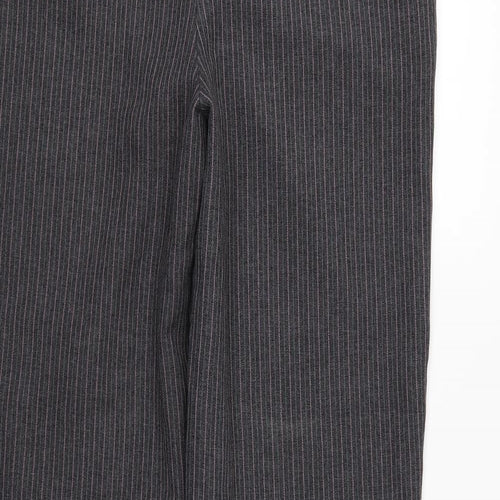 Preworn Womens Purple Striped  Bloomer Trousers Size 34 L31 in