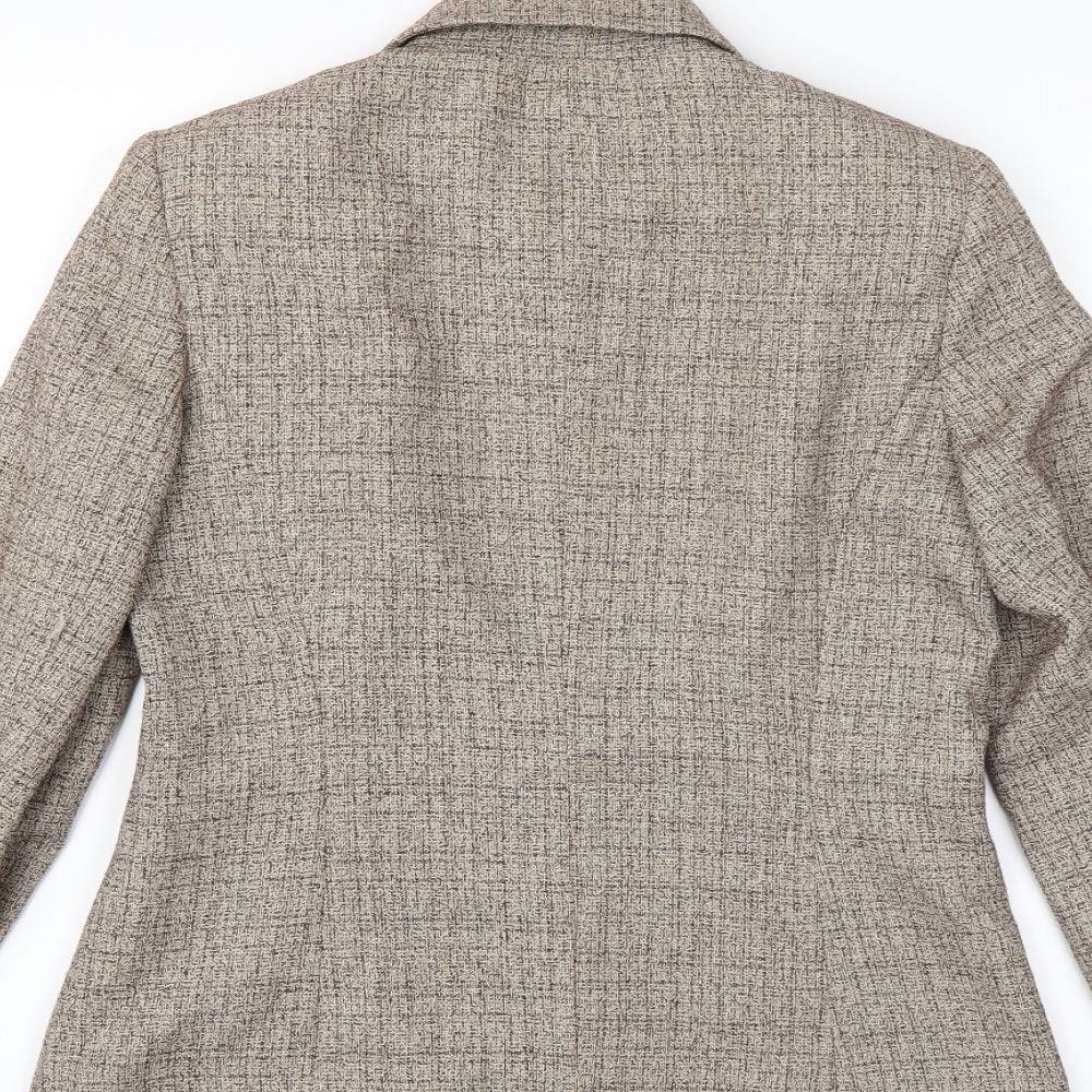 Berkertex Womens Brown   Jacket Blazer Size 10