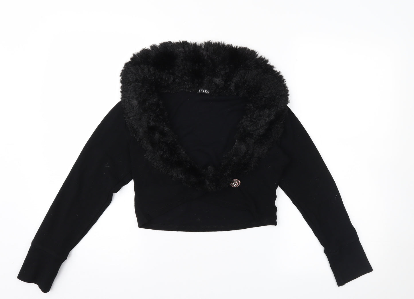 Evita Womens Black   Cardigan Jumper Size 10