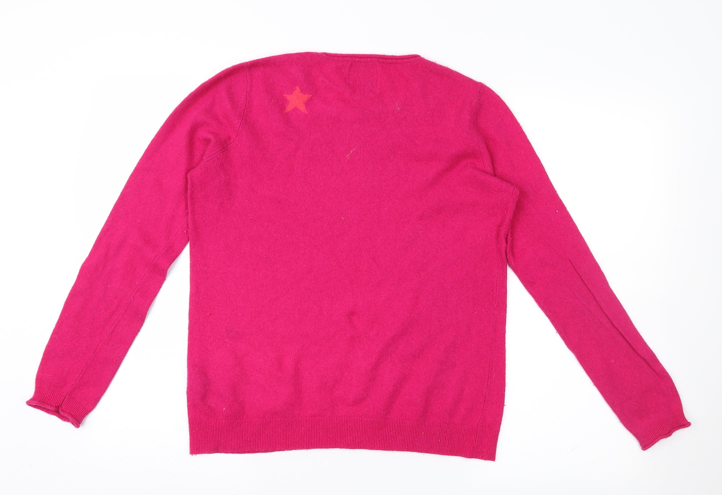 Clements Ribeiro Womens Pink   Pullover Jumper Size L  - STAR