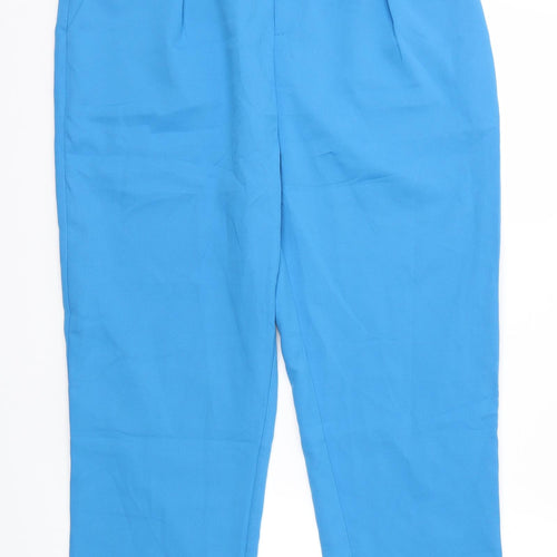 Honor Womens Blue   Trousers  Size 10 L26 in