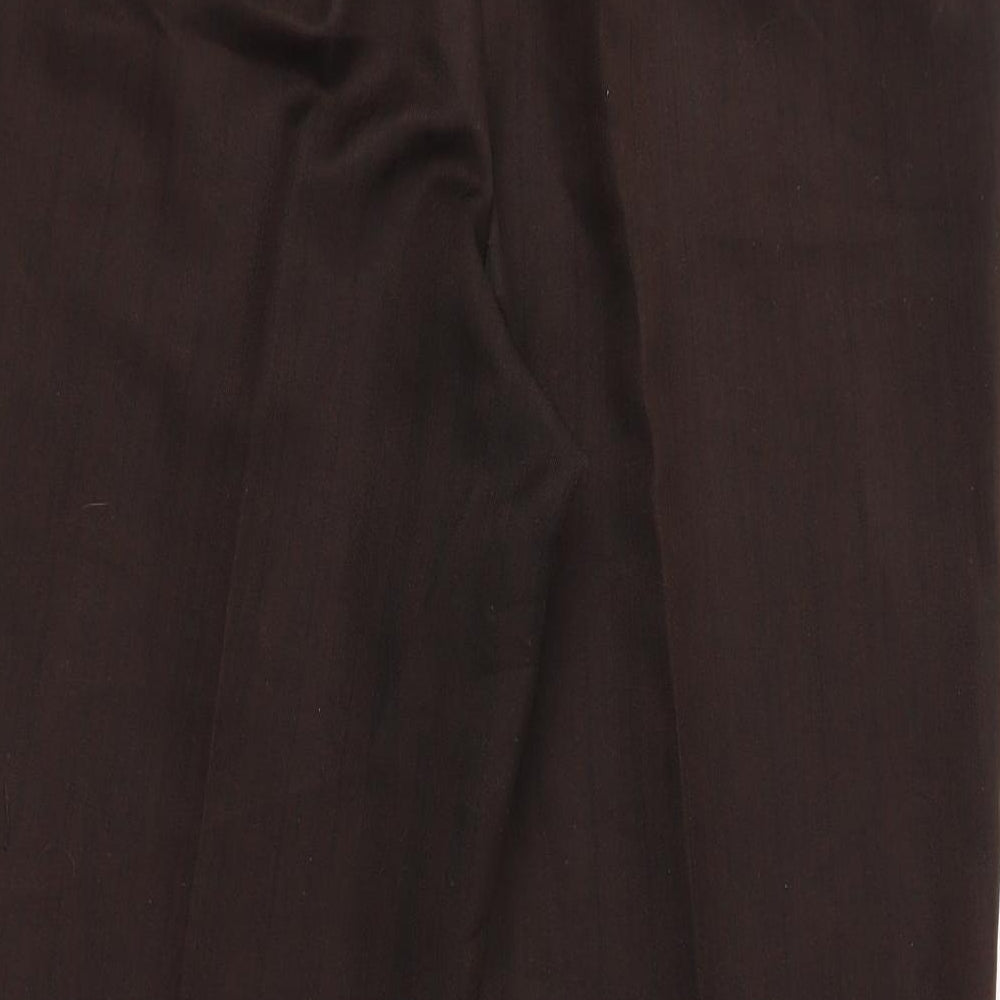 PETITE Womens Brown   Trousers  Size 10 L24 in