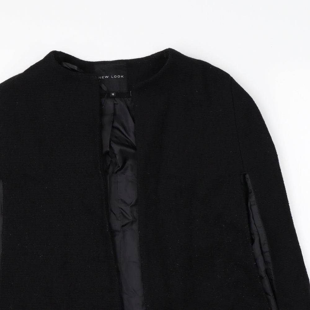 New Look Womens Black   Cardigan Jumper Size 12