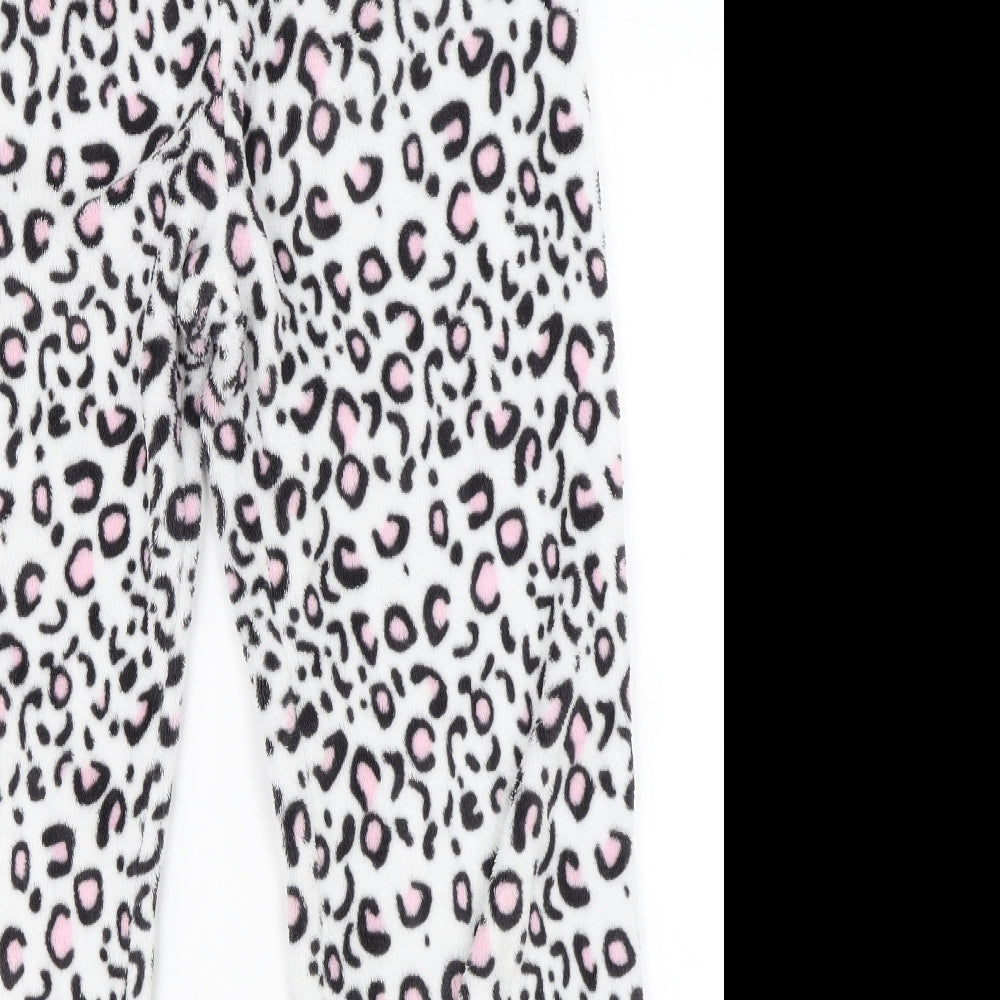 Love to Lounge Womens White Animal Print   Pyjama Pants Size 10