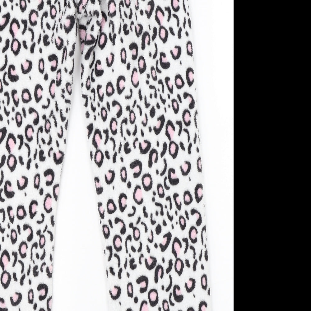 Love to Lounge Womens White Animal Print   Pyjama Pants Size 10
