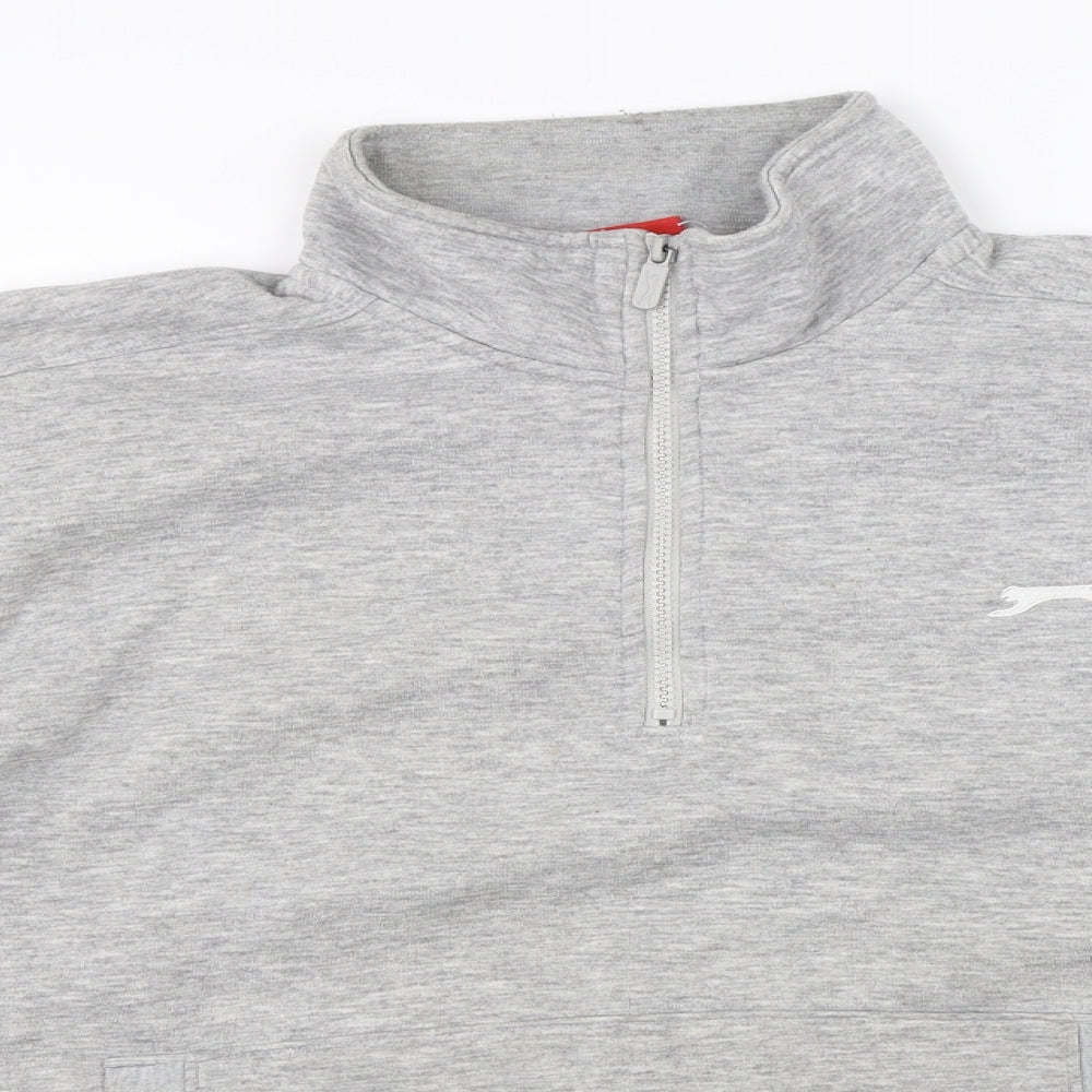 Slazenger Mens Grey   Pullover Jumper Size XL