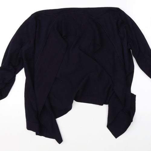 89th & Madison Womens Blue   Cardigan Jumper Size M