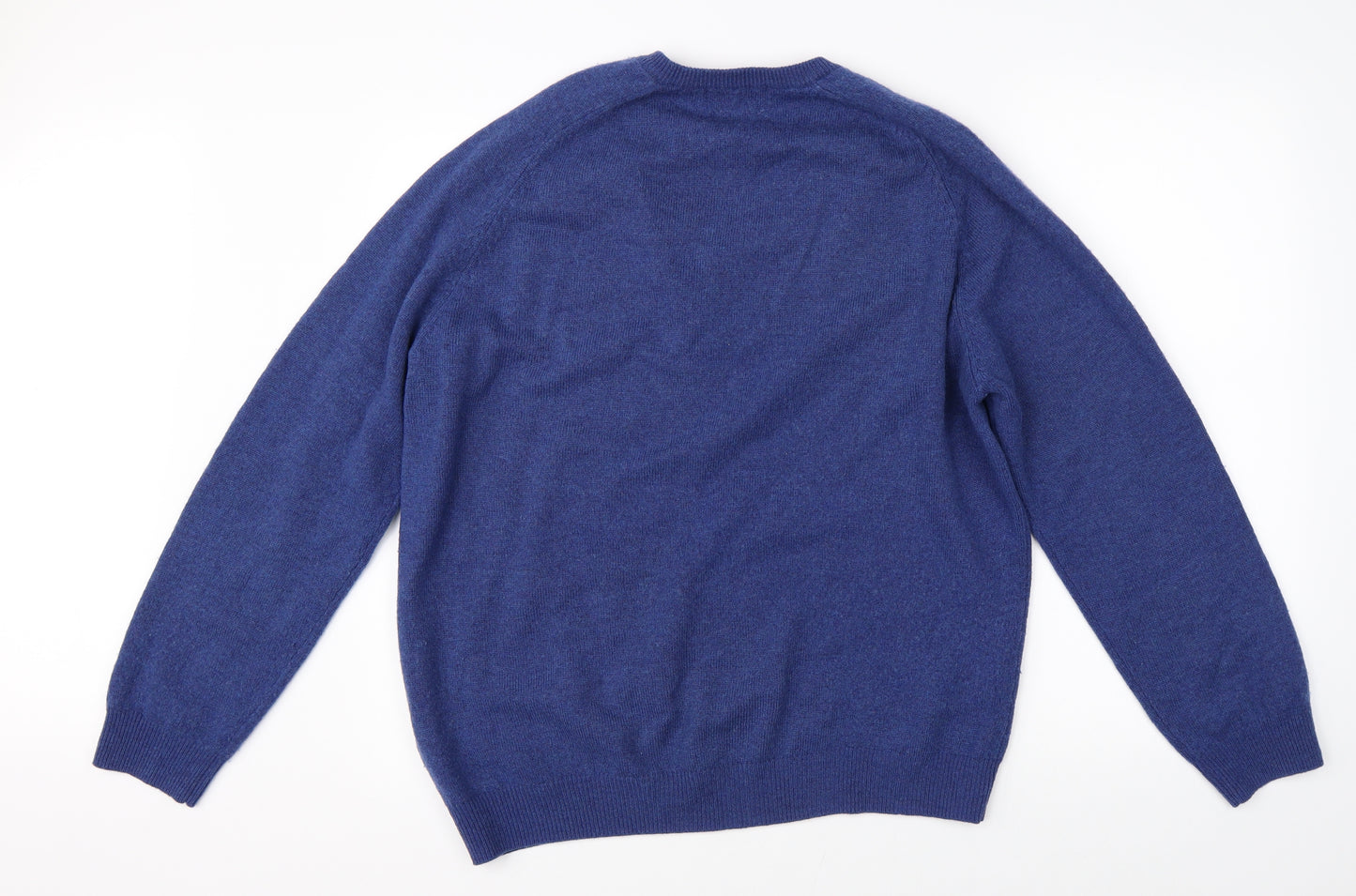 Marks & Spencer Mens Blue  Knit Pullover Jumper Size L