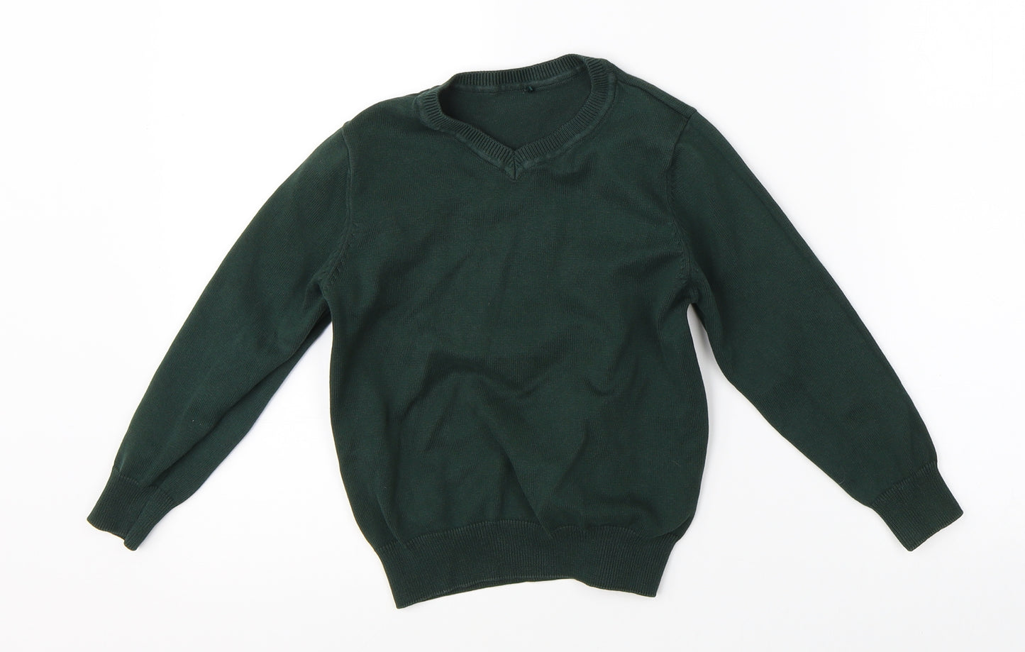 George Boys Green   Pullover Jumper Size 4-5 Years