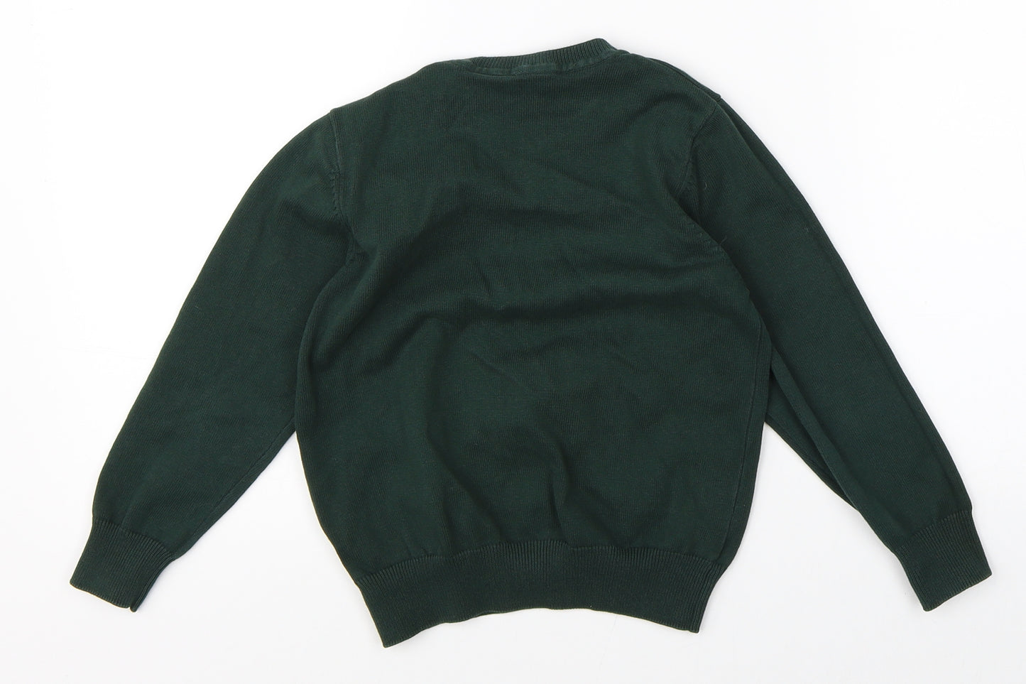 George Boys Green   Pullover Jumper Size 4-5 Years