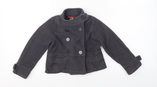 Front view of Okaidi boys’ grey jacket, size 3, years