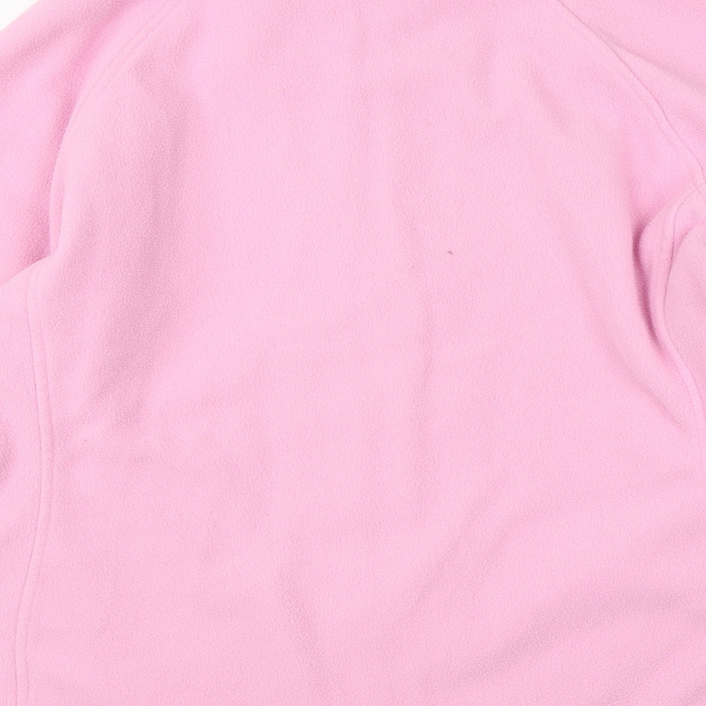 Go Further Womens Pink   Full Zip Jumper Size L